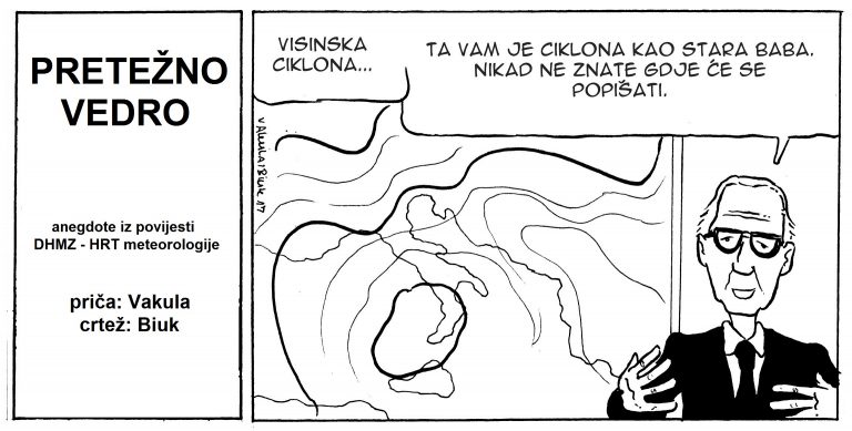 credit: Kresimir Biuk (1st Croatian cartoon /comics about meteorology)