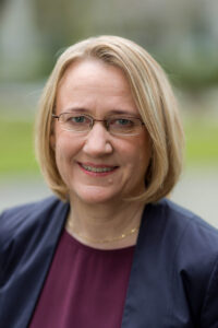 Prof. Dr. Sarah Jones, Leiterin des Geschäftsbereichs Forschung und Entwicklung
